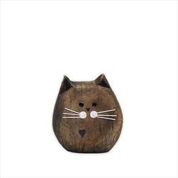 Kočka dřevo 7,2cm - velkoobchod, dovoz květin, řezané květiny Brno