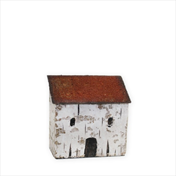 Domek dřevo 6,8cm - velkoobchod, dovoz květin, řezané květiny Brno