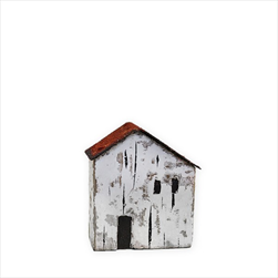 Domek dřevo 7,1cm - velkoobchod, dovoz květin, řezané květiny Brno