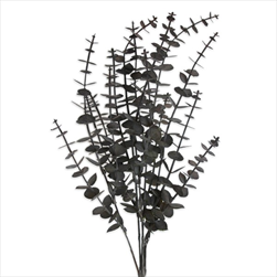 Eucalyptus pvc 43cm tm.šedá - velkoobchod, dovoz květin, řezané květiny Brno