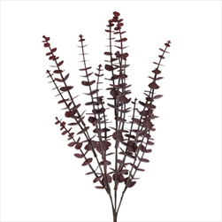 Eucalyptus pvc 43cm bordó - velkoobchod, dovoz květin, řezané květiny Brno