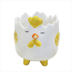 Obal kuře keramika pr.11V12,9cm - velkoobchod, dovoz květin, řezané květiny Brno