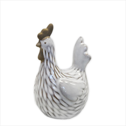 Kohout porcelán 10cm - velkoobchod, dovoz květin, řezané květiny Brno