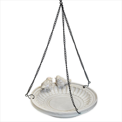 Pítko závěs porcelán 21cm bílá - velkoobchod, dovoz květin, řezané květiny Brno