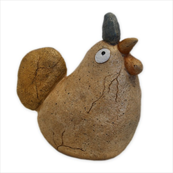 Slepice polyresin 20cm - velkoobchod, dovoz květin, řezané květiny Brno