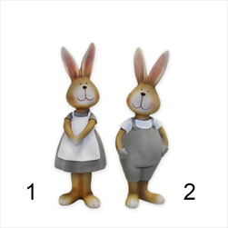 Zajíc polyston 10,5cm mix - velkoobchod, dovoz květin, řezané květiny Brno