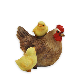 Slepice polyston 8,5cm - velkoobchod, dovoz květin, řezané květiny Brno