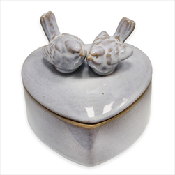 Dóza porcelán 13cm - velkoobchod, dovoz květin, řezané květiny Brno