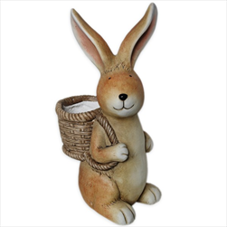 Zajíc keramika 44,5cm - velkoobchod, dovoz květin, řezané květiny Brno