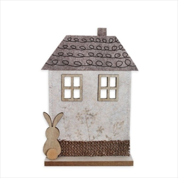 Domek filc 18cm - velkoobchod, dovoz květin, řezané květiny Brno