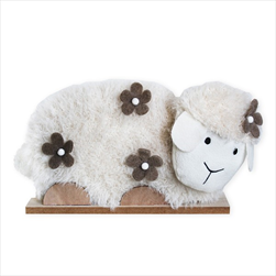 Beránek textil 37cm - velkoobchod, dovoz květin, řezané květiny Brno