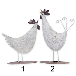 Slepice/kohout kov 15cm mix - velkoobchod, dovoz květin, řezané květiny Brno