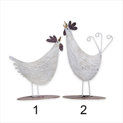 Slepice/kohout kov 10cm mix - velkoobchod, dovoz květin, řezané květiny Brno