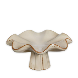 Podnos porcelán pr.16cm béžová - velkoobchod, dovoz květin, řezané květiny Brno