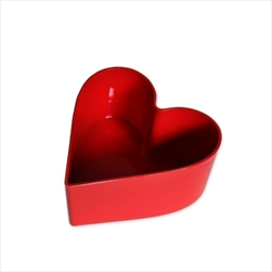 Srdce melamin 15cm červená - velkoobchod, dovoz květin, řezané květiny Brno