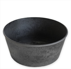 Miska melamin pr.36cm antracit - velkoobchod, dovoz květin, řezané květiny Brno