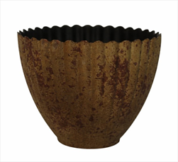 Obal melamin 16cm rustik - velkoobchod, dovoz květin, řezané květiny Brno