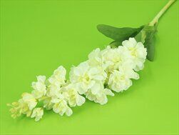 Matthiola umělá 80cm bílá - velkoobchod, dovoz květin, řezané květiny Brno