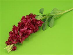 Matthiola umělá 80cm červená - velkoobchod, dovoz květin, řezané květiny Brno