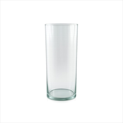 Válec recyklované sklo pr.15V35cm čirá - velkoobchod, dovoz květin, řezané květiny Brno