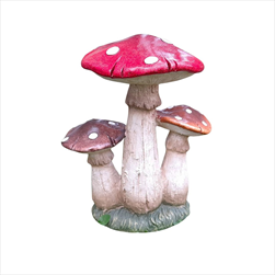 KE Houby muchomůrky rodinka 42 x 35 cm - velkoobchod, dovoz květin, řezané květiny Brno