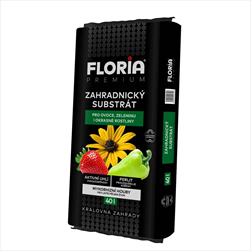 ZEM AGRO Zahradnický substrát Floria 40 l - velkoobchod, dovoz květin, řezané květiny Brno