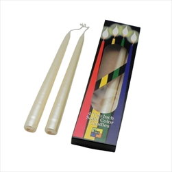 Svíčka KÓNICKÁ 22 x 250 mm/4 KS METAL CHAMPAGNE - velkoobchod, dovoz květin, řezané květiny Brno