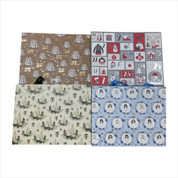 Taška vánoční ULFL/M 30 x 23 x 12 cm - velkoobchod, dovoz květin, řezané květiny Brno