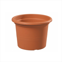 PLAST KVĚTINÁČ CAMPANULA 34CM teracota - velkoobchod, dovoz květin, řezané květiny Brno