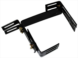 Plast držák Balconera 2ks černý - velkoobchod, dovoz květin, řezané květiny Brno