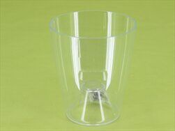 Plast obal Ornella 11cm transp. čirá - velkoobchod, dovoz květin, řezané květiny Brno