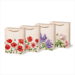 Taška dárková T4 190 x 250 x 90 mm mix - velkoobchod, dovoz květin, řezané květiny Brno