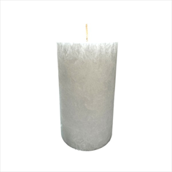 Svíčka válec Crystal 60 x 100 mm bílá - velkoobchod, dovoz květin, řezané květiny Brno