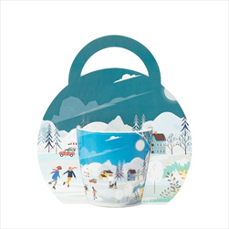 Keramický hrnek 300 ml Kluziště - velkoobchod, dovoz květin, řezané květiny Brno