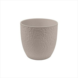 Obal keramický 11,5 x 11,5 cm šedý - velkoobchod, dovoz květin, řezané květiny Brno