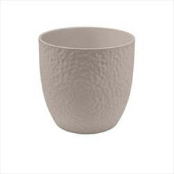 Obal keramický 13,5 x 13,5 cm šedý - velkoobchod, dovoz květin, řezané květiny Brno