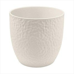 Obal keramický 23,5 x 23,5 cm krémový - velkoobchod, dovoz květin, řezané květiny Brno