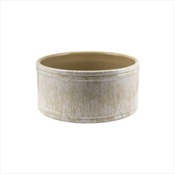 Miska keramická pr. 23/v. 11 cm krémová - velkoobchod, dovoz květin, řezané květiny Brno