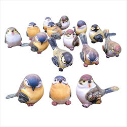 Ptáček polyston 12 x 9 cm barevný - velkoobchod, dovoz květin, řezané květiny Brno