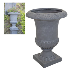 Váza Clayfibre French L Auth Grey D56H78 - velkoobchod, dovoz květin, řezané květiny Brno