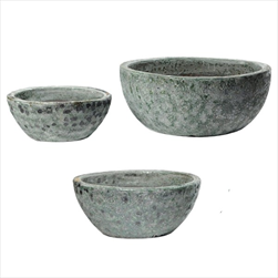 Mrazuvzdorná ant. mísa starozelená S3 P38/58V16/25 - velkoobchod, dovoz květin, řezané květiny Brno