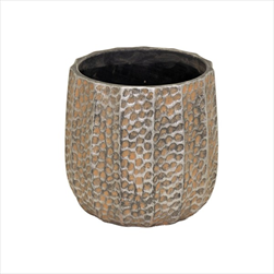 Obal Aurum Egg Dents Rust D18,5H18 - velkoobchod, dovoz květin, řezané květiny Brno