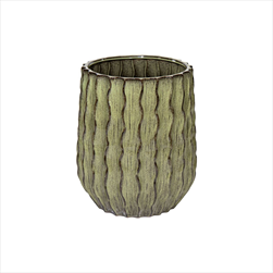 Váza Boheme Moss green D32H44 - velkoobchod, dovoz květin, řezané květiny Brno