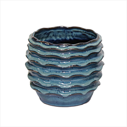 Obal Boheme Wave ocean D19H15 - velkoobchod, dovoz květin, řezané květiny Brno