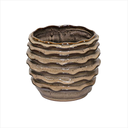 Obal Boheme Wave sand D19H15 - velkoobchod, dovoz květin, řezané květiny Brno