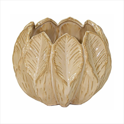 Miska Ida beige D28H22 - velkoobchod, dovoz květin, řezané květiny Brno