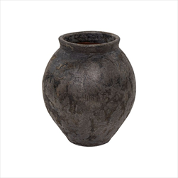 Obal Paco Jar Liva old brown D38H11 - velkoobchod, dovoz květin, řezané květiny Brno