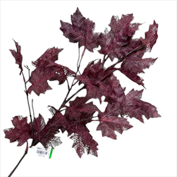 Uk větev javor 80 cm burgundy - velkoobchod, dovoz květin, řezané květiny Brno