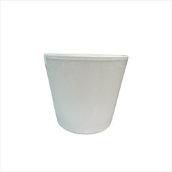 Obal Napoli pr.12/11cm bílý - velkoobchod, dovoz květin, řezané květiny Brno