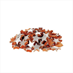 Star Coco 3,5cm/100ks stříbrné - velkoobchod, dovoz květin, řezané květiny Brno